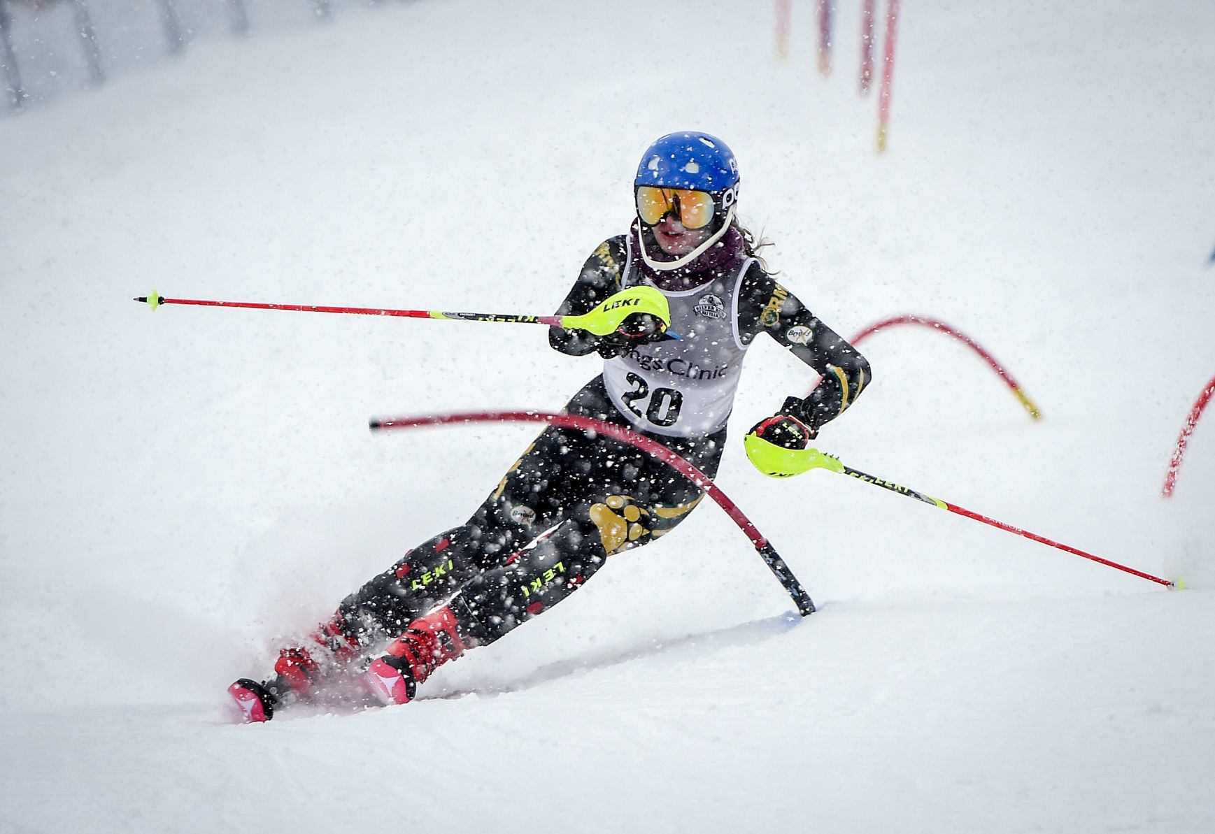 Rocky Ladies ski in the Stano Cup Series